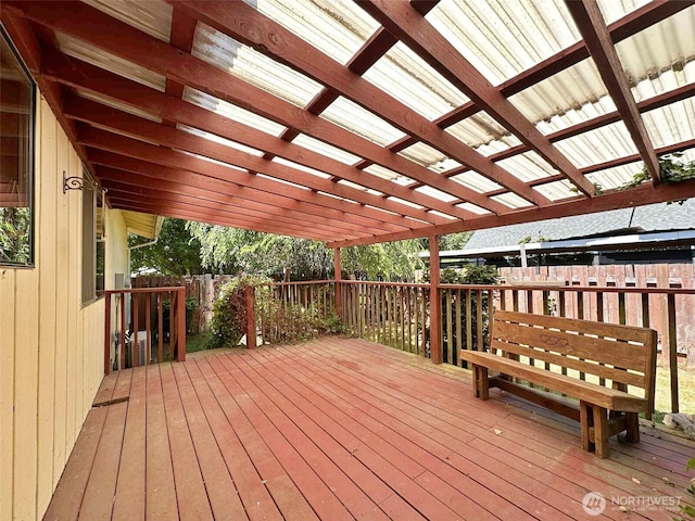 798 Division Ave, Morton, WA 98356 - wooden terrace with a pergola