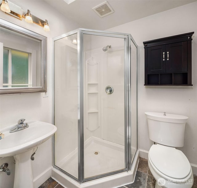 108 151st Pl SE, Lynnwood, WA 98087 - bathroom with a shower stall and toilet