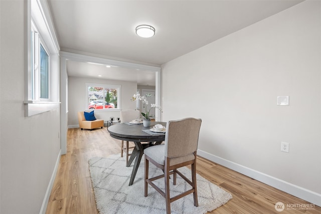 6416 S Huson St, Tacoma, WA 98409 - dining room featuring light wood-type flooring