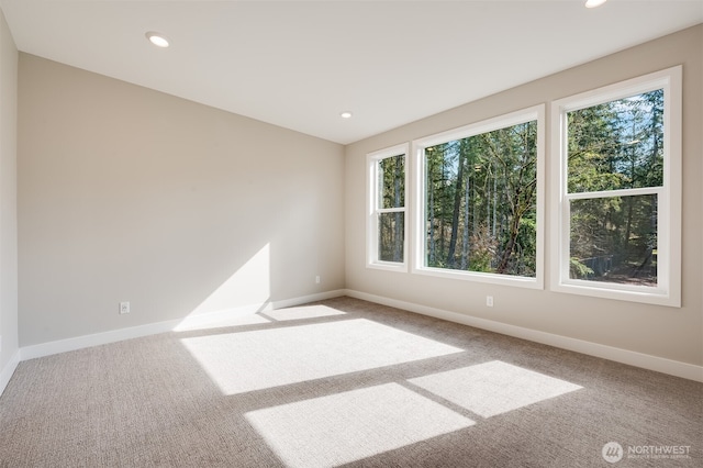 21725 SE 292 Nd Pl, Black Diamond, WA 98010 - spare room with carpet flooring and recessed lighting