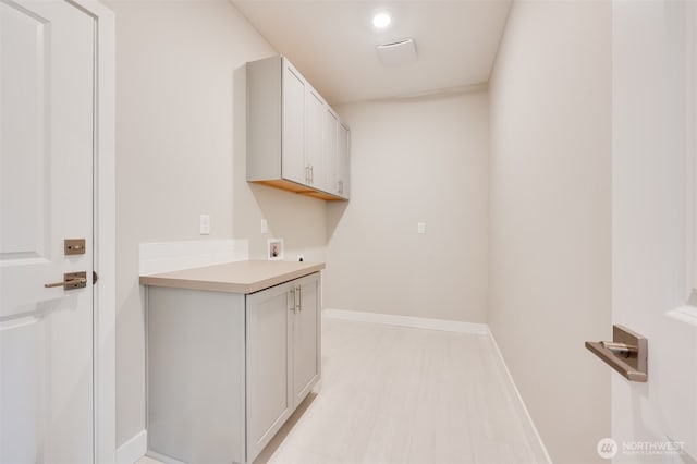 21725 SE 292 Nd Pl, Black Diamond, WA 98010 - washroom featuring hookup for a washing machine and recessed lighting