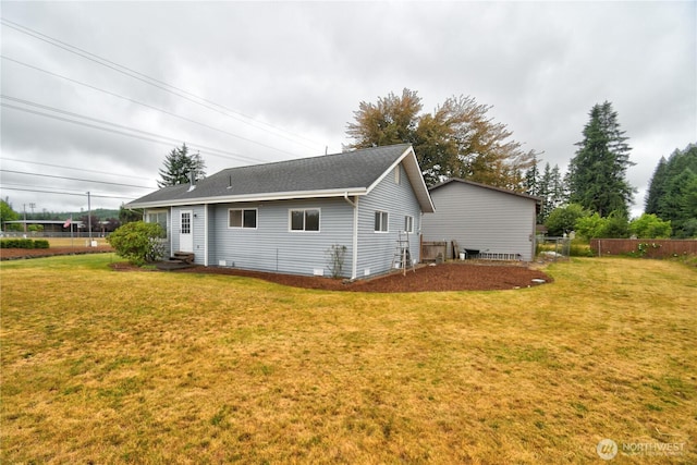 53 E Elma Mccleary Rd, Elma, WA 98514 - back of property with entry steps