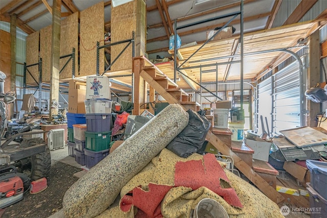 5735 NE 8th St, Renton, WA 98059 - miscellaneous room with a garage