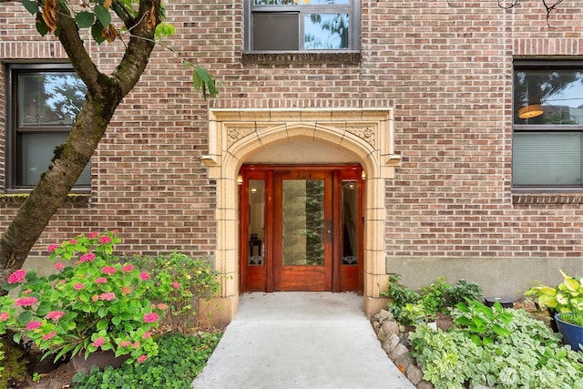 404 E Harrison St Unit 301, Seattle, WA 98102 - property entrance featuring brick siding