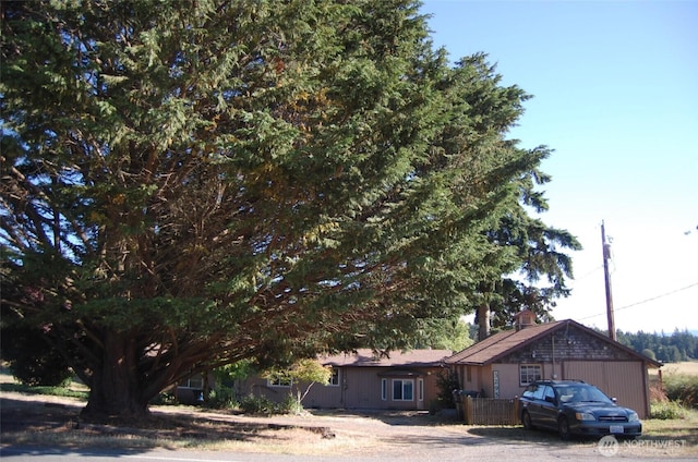 3295 Hastings Ave, Port Townsend, WA 98368 - view of front of home with a chimney