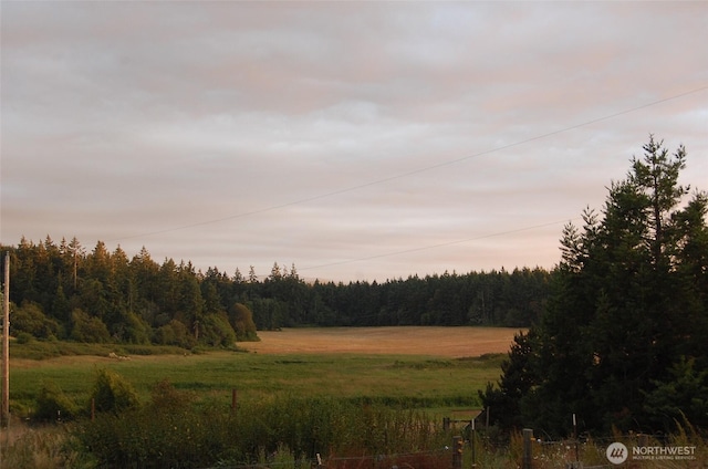 3295 Hastings Ave, Port Townsend, WA 98368 - view of wooded area featuring a view of rural / pastoral area