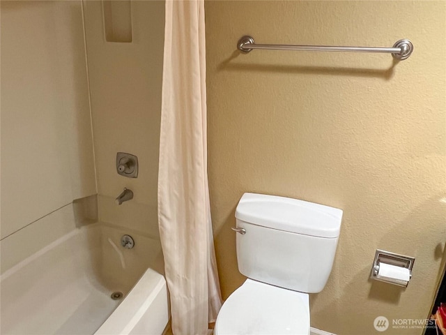 3295 Hastings Ave, Port Townsend, WA 98368 - full bathroom with toilet and shower / tub combo