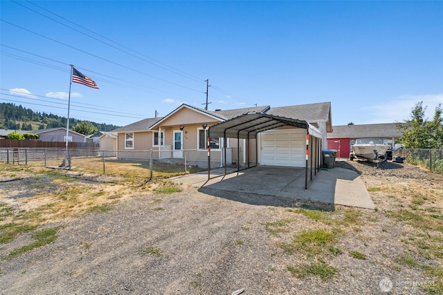 309 SW 6th St, Chehalis, WA 98532 - ranch-style home with a garage and driveway