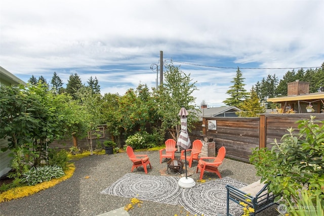 1901 W Hamilton Way, Port Angeles, WA 98363 - fenced backyard featuring a patio area