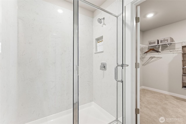 26817 NE 143rd Cir Unit 03, Duvall, WA 98019 - full bath with a shower stall and a spacious closet