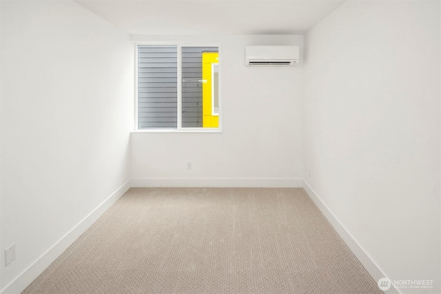 727 18th Ave, Seattle, WA 98122 - empty room with a wall unit AC and carpet flooring
