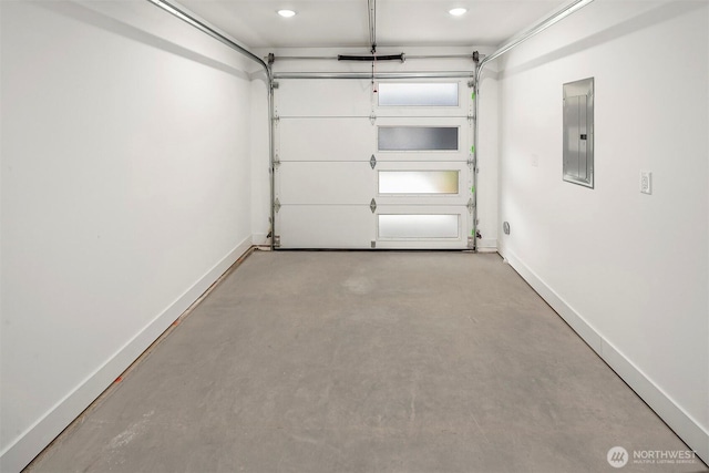 727 18th Ave, Seattle, WA 98122 - garage with electric panel and recessed lighting