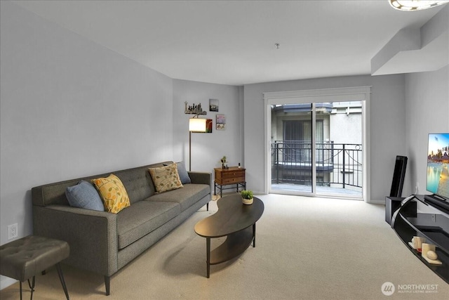 425 Vine St Unit 614, Seattle, WA 98121 - view of carpeted living area