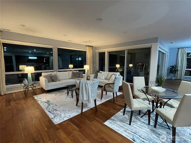 16486 SE 46th Ct, Bellevue, WA 98006 - living room featuring wood finished floors