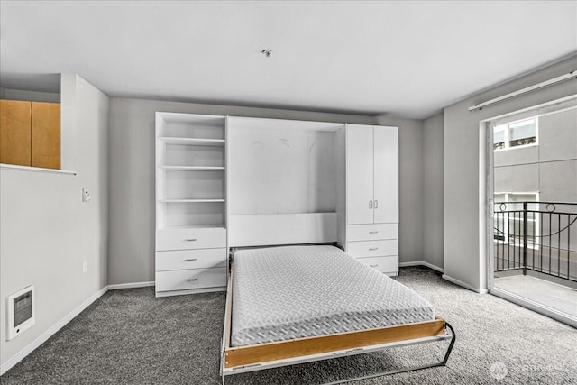 425 Vine St Unit 421, Seattle, WA 98121 - bedroom featuring carpet flooring and access to exterior