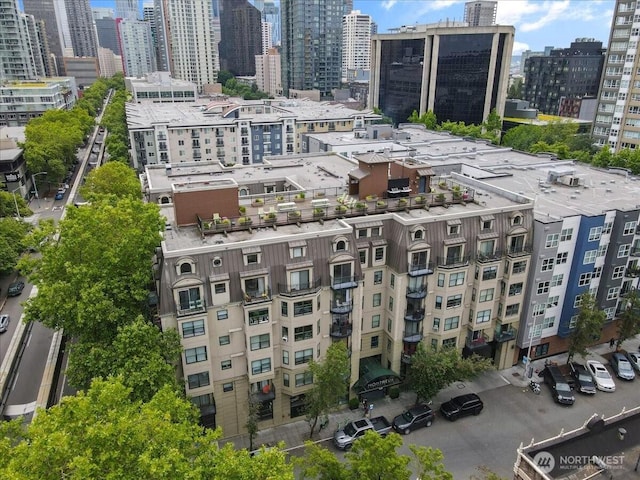 425 Vine St Unit 421, Seattle, WA 98121 - aerial view of city skyline