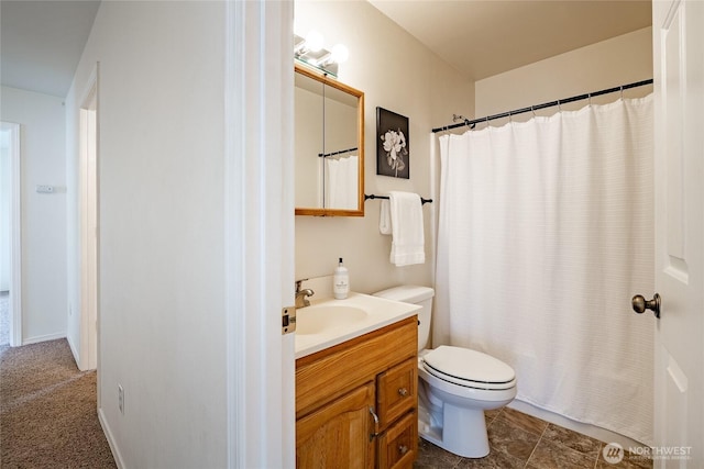 1609 Humboldt St, Bellingham, WA 98225 - full bathroom with vanity and a shower with curtain