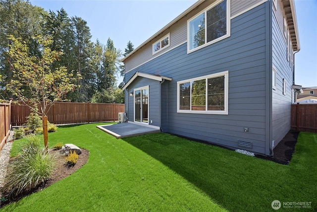 26808 NE 143rd Cir Unit 25, Duvall, WA 98019 - rear view of property featuring a fenced backyard and a patio area