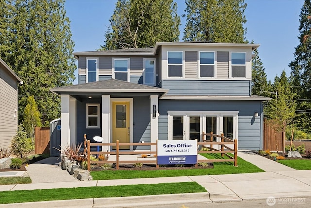 26800 NE 143rd Cir Unit 27, Duvall, WA 98019 - view of front of home featuring covered porch