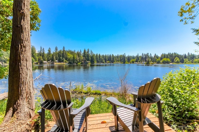 32113 Whitman Lake Dr, Graham, WA 98338 - water view featuring a forest