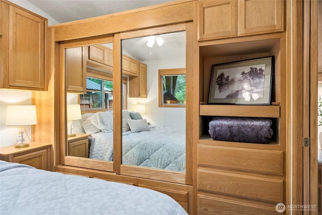 1546 Reservation Rd SE Unit 62, Olympia, WA 98513 - bedroom featuring lofted ceiling
