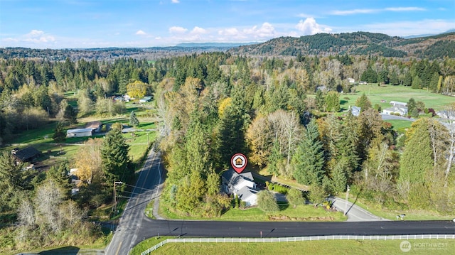 11511 188th St SE, Snohomish, WA 98296 - view of property location featuring a forest and mountains