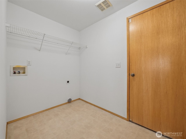 36261 23rd Pl S, Federal Way, WA 98003 - washroom featuring washer hookup, hookup for an electric dryer, and light floors