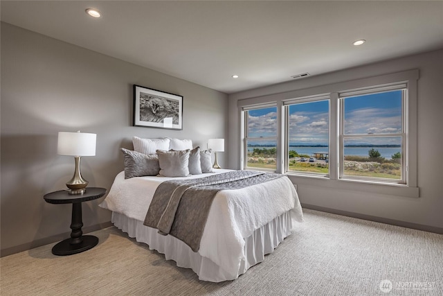 9424 Turnstone Ln Unit 29, Blaine, WA 98230 - bedroom featuring light colored carpet and recessed lighting