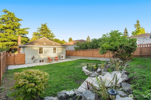 8051 30th Ave NW, Seattle, WA 98117 - fenced backyard featuring a patio area and a gate