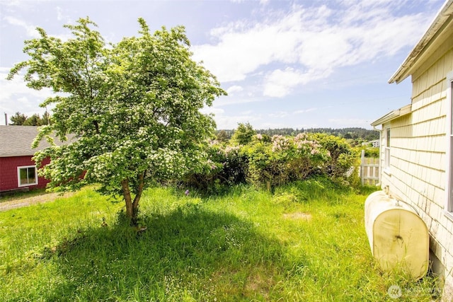 835 J St, Port Townsend, WA 98368 - view of yard with oil tank
