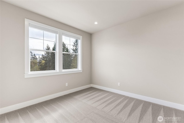 14449 133rd Pl NE, Woodinville, WA 98072 - spare room with carpet flooring and recessed lighting