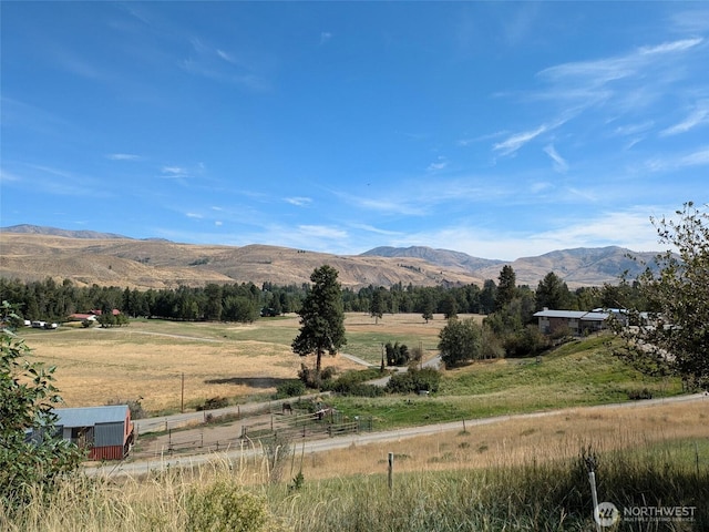 957 Twisp Carlton Rd Unit D, Twisp, WA 98856 - view of mountain backdrop featuring rural landscape