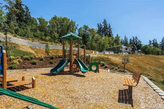 4163 Aberdeen Way NE, Renton, WA 98056 - communal playground with view of wooded area