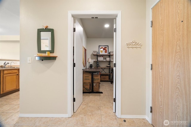 516 Darby Dr Unit 207, Bellingham, WA 98226 - hall featuring light tile patterned flooring