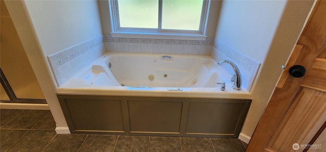 1936 Summit Lake Shore Rd NW, Olympia, WA 98502 - full bath featuring a tub with jets and a shower with door