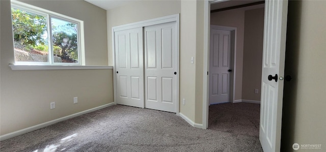 1936 Summit Lake Shore Rd NW, Olympia, WA 98502 - unfurnished bedroom with carpet and a closet