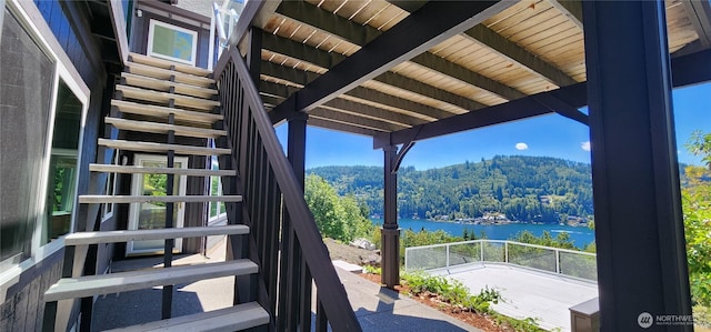 1936 Summit Lake Shore Rd NW, Olympia, WA 98502 - exterior space with a nearby body of water
