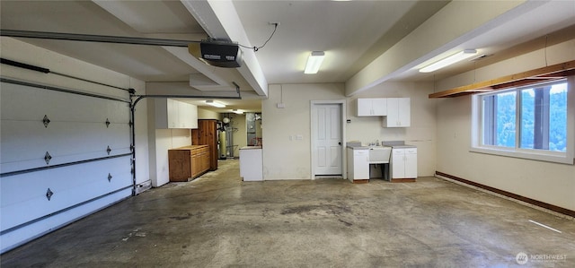 1936 Summit Lake Shore Rd NW, Olympia, WA 98502 - garage featuring a garage door opener