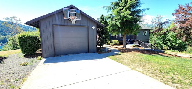 1936 Summit Lake Shore Rd NW, Olympia, WA 98502 - detached garage with driveway