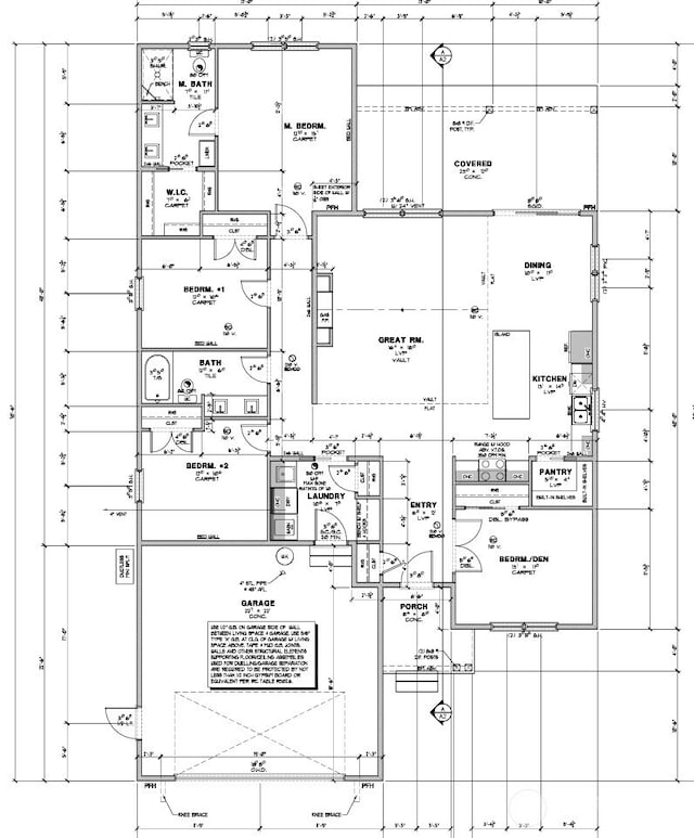 1014 Night Hawk Way, Everson, WA 98247 - view of floor plan / room layout