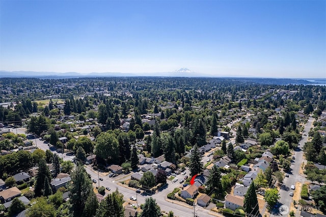 8403 36th Ave SW, Seattle, WA 98126 - aerial view of a mountain backdrop