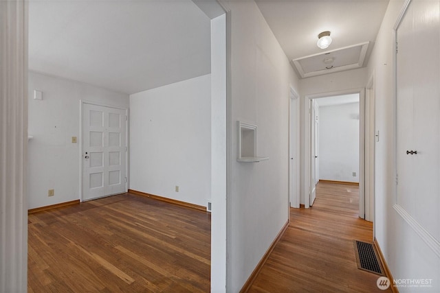 8403 36th Ave SW, Seattle, WA 98126 - hallway with wood finished floors