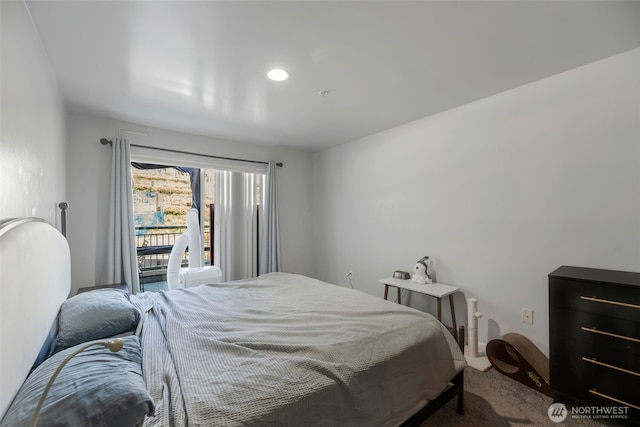 321 10th Ave S Unit 618, Seattle, WA 98104 - carpeted bedroom featuring recessed lighting