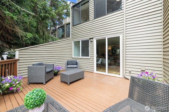 9641 NE 121st Ln, Kirkland, WA 98034 - view of wooden deck