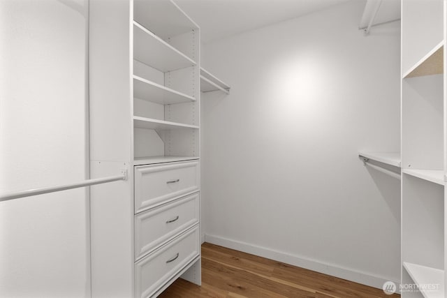 9641 NE 121st Ln, Kirkland, WA 98034 - walk in closet with wood finished floors