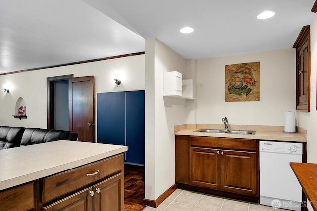 19453 Military Rd S, Seatac, WA 98188 - kitchen with dishwasher, light countertops, and recessed lighting