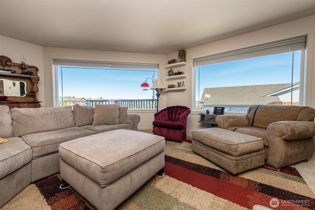 70 Onyx Ln, Sequim, WA 98382 - living room with carpet