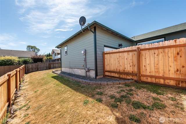 70 Onyx Ln, Sequim, WA 98382 - view of property exterior featuring a fenced backyard