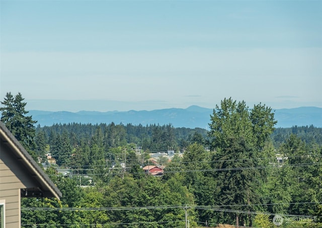 70 Onyx Ln, Sequim, WA 98382 - mountain view with a forest