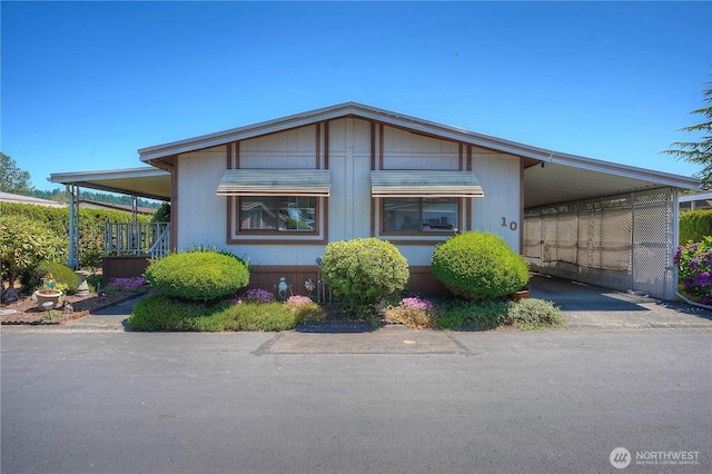 3611 I St NE Unit 10, Auburn, WA 98002 - view of front of property with a carport
